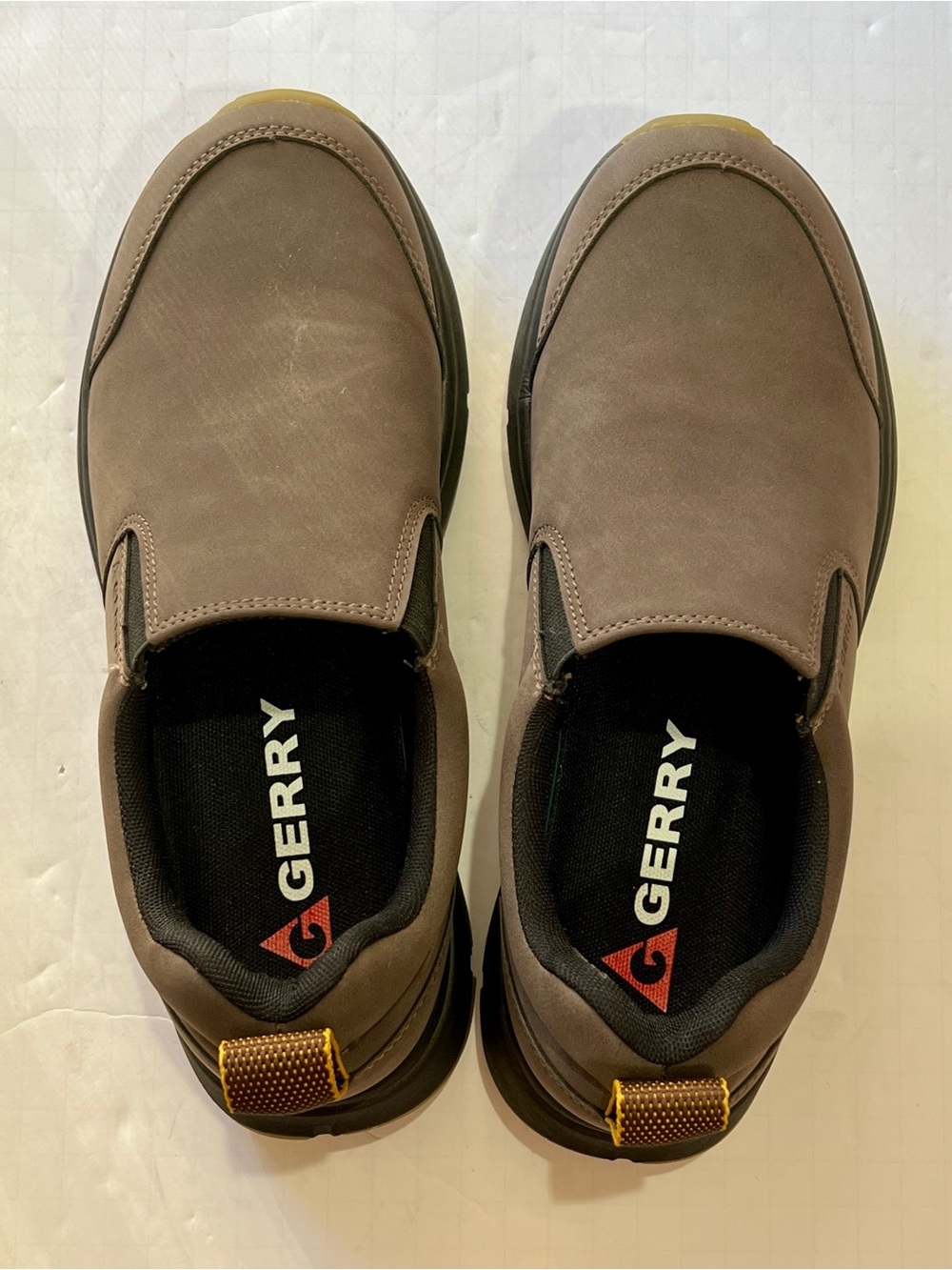 Gerry Slip-On Casual Loafers Moc II in Brown with Black Soles US Men’s 8 - Picture 3 of 14